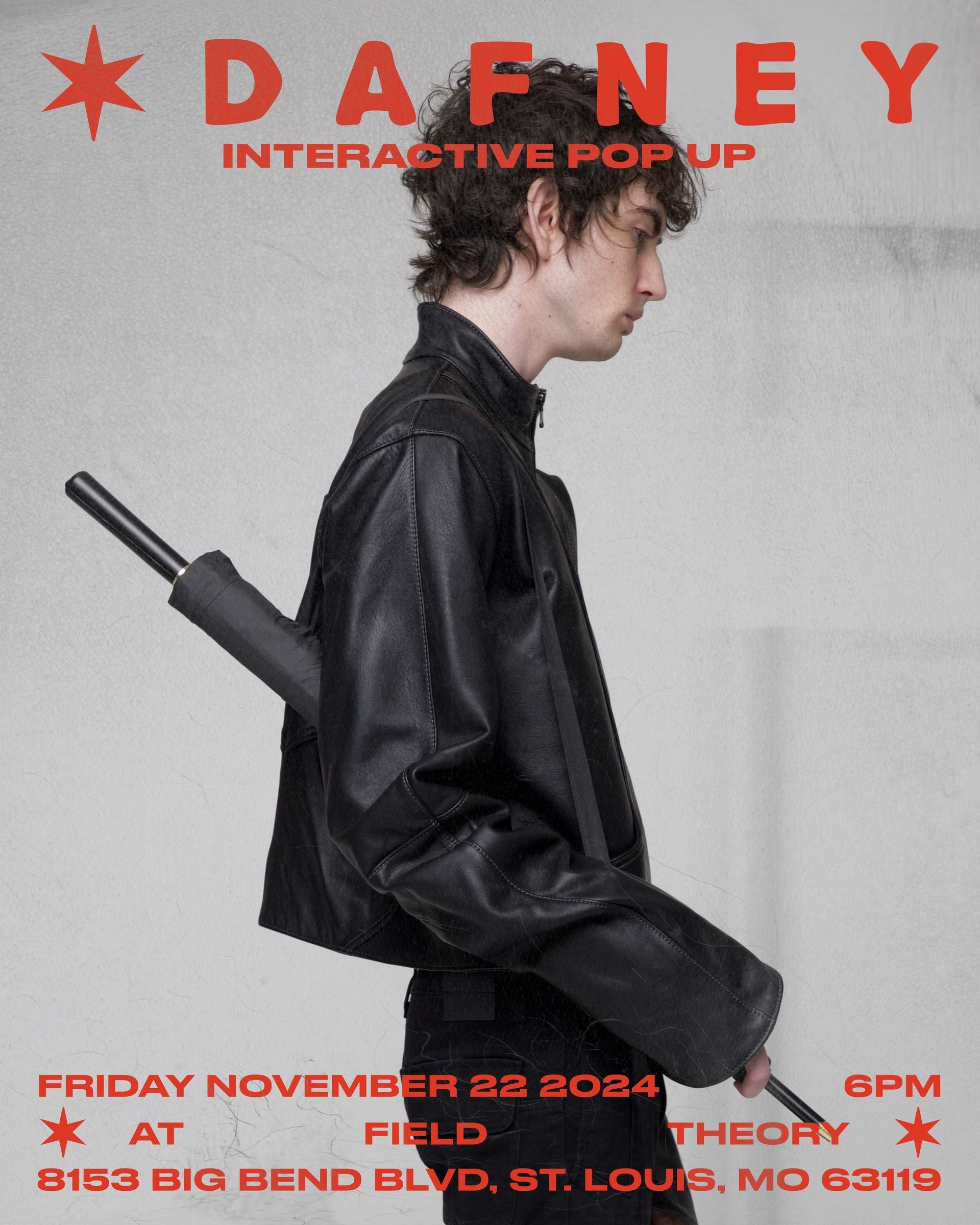 Dafney interactive pop-up at Field Theory poster